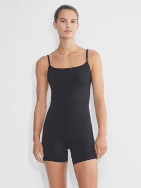 Artizia Wilfred Free Divinity Sweatwicking Romper Black - size XS